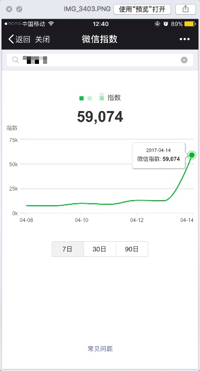 如何刷微信指数