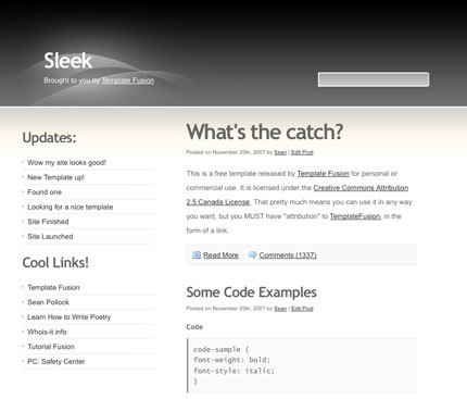 Sleek | Fazai38\'s Inspirational Blog