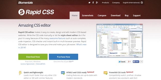 Rapid CSS Editor