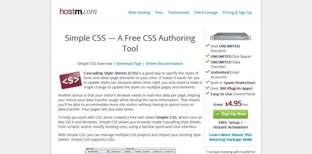 Simple CSS