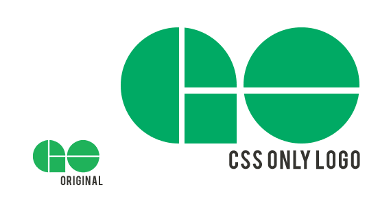 CSS 制作的加拿大公司 Go Transit Logo