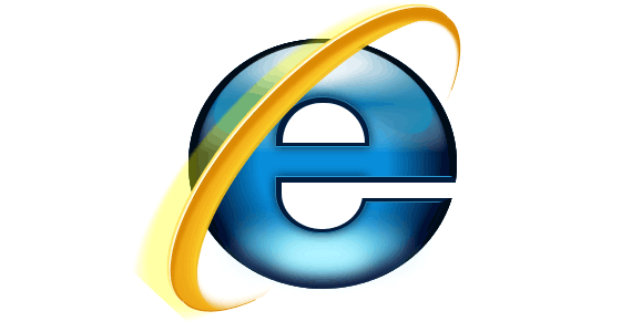 CSS3 制作的 IE 图标