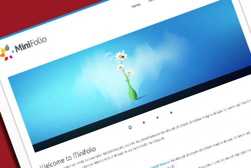 Minifolio – Free Template Minifolio – Free Template