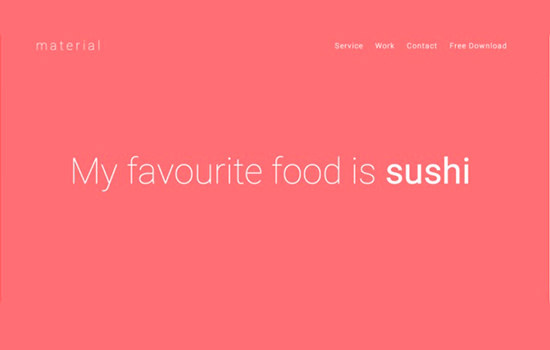 Material HTML Base Theme