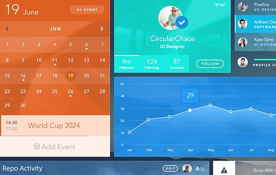 Futuristic UI Kit