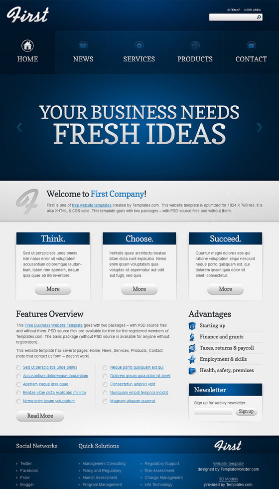 Free Html5 Templates