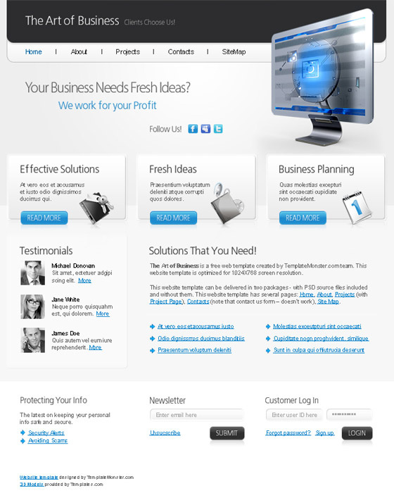 Free Html5 Templates