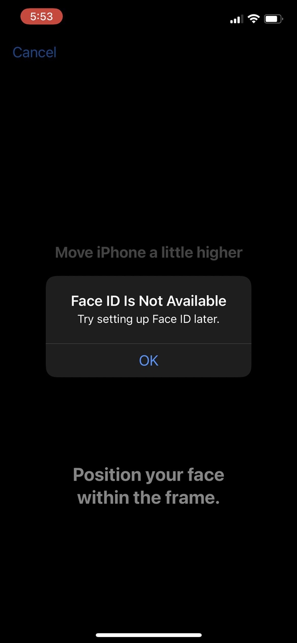 iPhone 12 Pro等老机型更新iOS 15.7.1后出错：Face ID不能用了 重置也没用