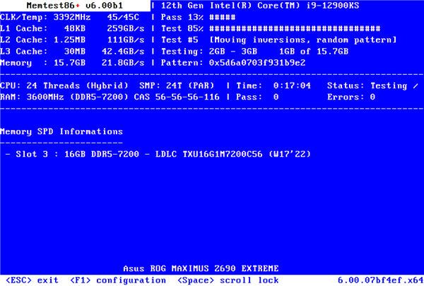 时隔9年：经典内存测试软件Memtest86+王者归来！还免费