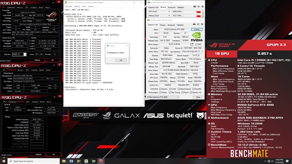 影驰RTX 4090超频3.8GHz：连破15大世界纪录