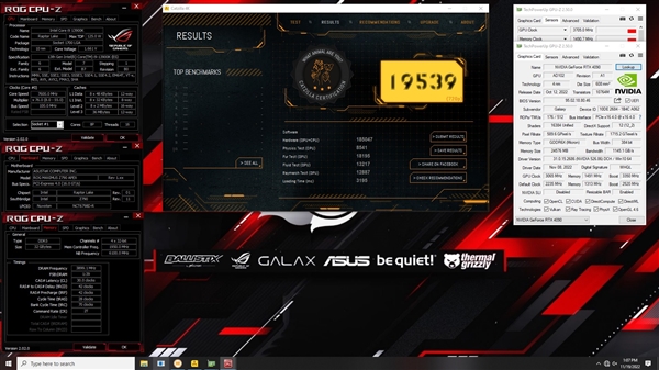 影驰RTX 4090超频3.8GHz：连破15大世界纪录